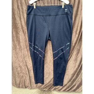 Fila Sport Navy Blue Leggings Woman’s Size XL -Flaws
